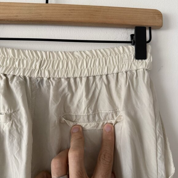 Artica Arbox Wide Leg Snap Closure Pants - Beige - US Size S Made In Italy READ - Picture 10 of 16